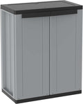 Armadietto Jline 68 in Resina con Due Ante 1 Ripiano Interno da Interno Esterno. Materiale Plastica cm Dimensioni 68 x 37 5 x 85